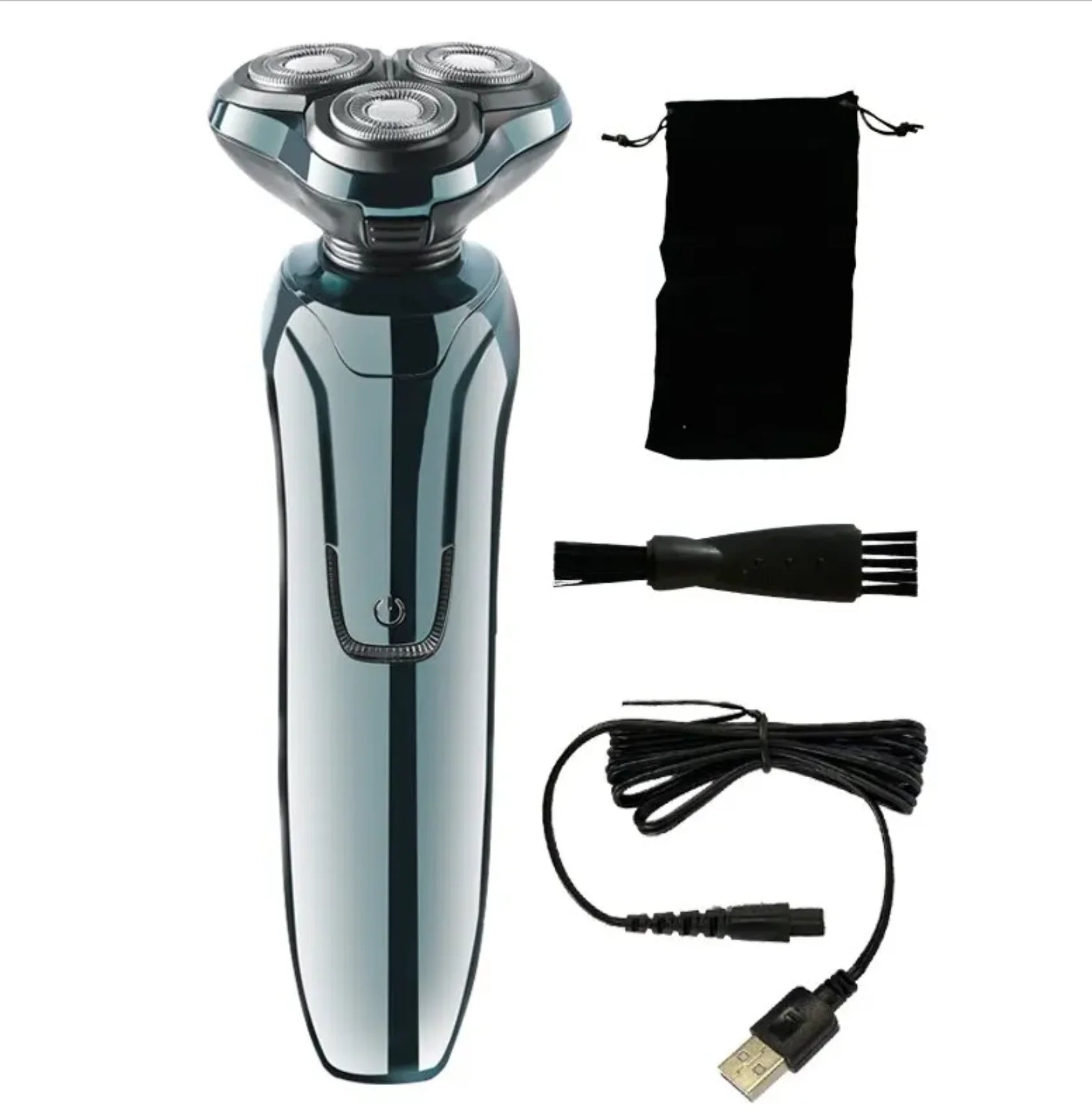 Electric Shaver Rotary Shaver Electric Razor Beard Trimmer Rechargeable Hair Cutting Shaving Machine Clipper for Men Waterproof