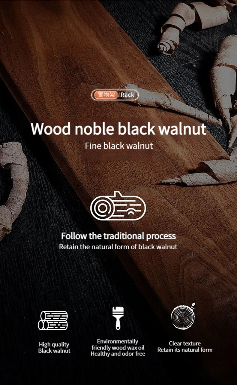 Wood Aluminum Waterproof for Bathroom Shelf Shelves Shampoo Makeup Storage Holder Accessories Kitchen Sorage