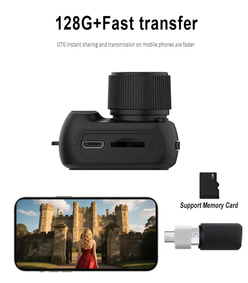 Mini Y3000 Keychain Camera 8MP Photo Tiny Digital Body Cameras Thumb Cam DV Micro Camcorder Support SD Card With Screen for Kids