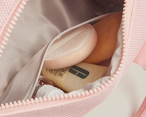 BAGSMART Boston Bag for Women Mini Duffel Shoulder Crossbody Bag Waterproof with Wet Pocket Gym Travel Daily Beach Weekender