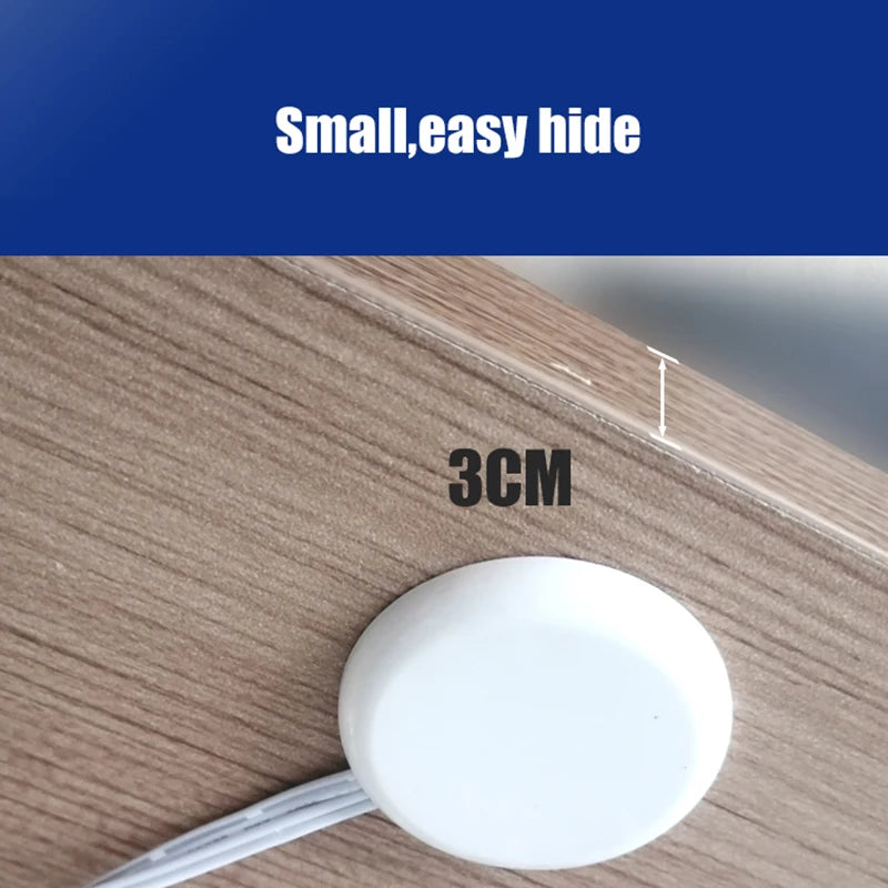 Dimmable 3.7~24V 3A Wooden Touch Sensor Switch Penetrable Switch Sensor LED Dimmer Control Switch for Smart Home LED Light Strip