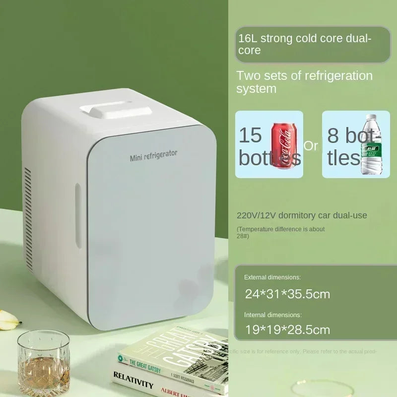 220V EOS Mini Compact Refrigerator for Bedroom, Dorm Room, Office and Travel CAB