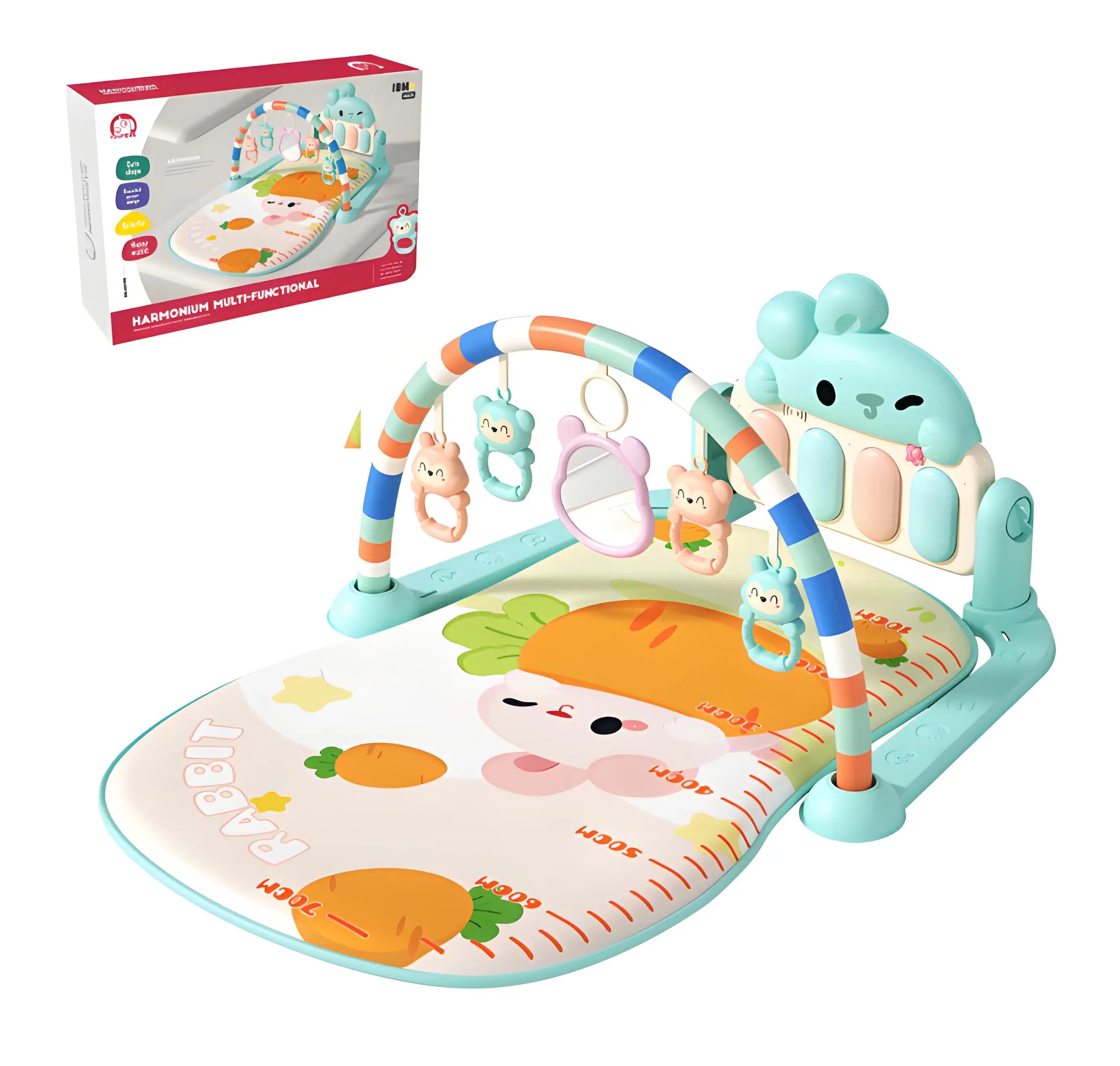 Baby Pedal Piano Fitness Stand Music Play Newborn Piano Crawling Blanket Early Educational Toys Play Mat 0-36 Months Baby Gifts