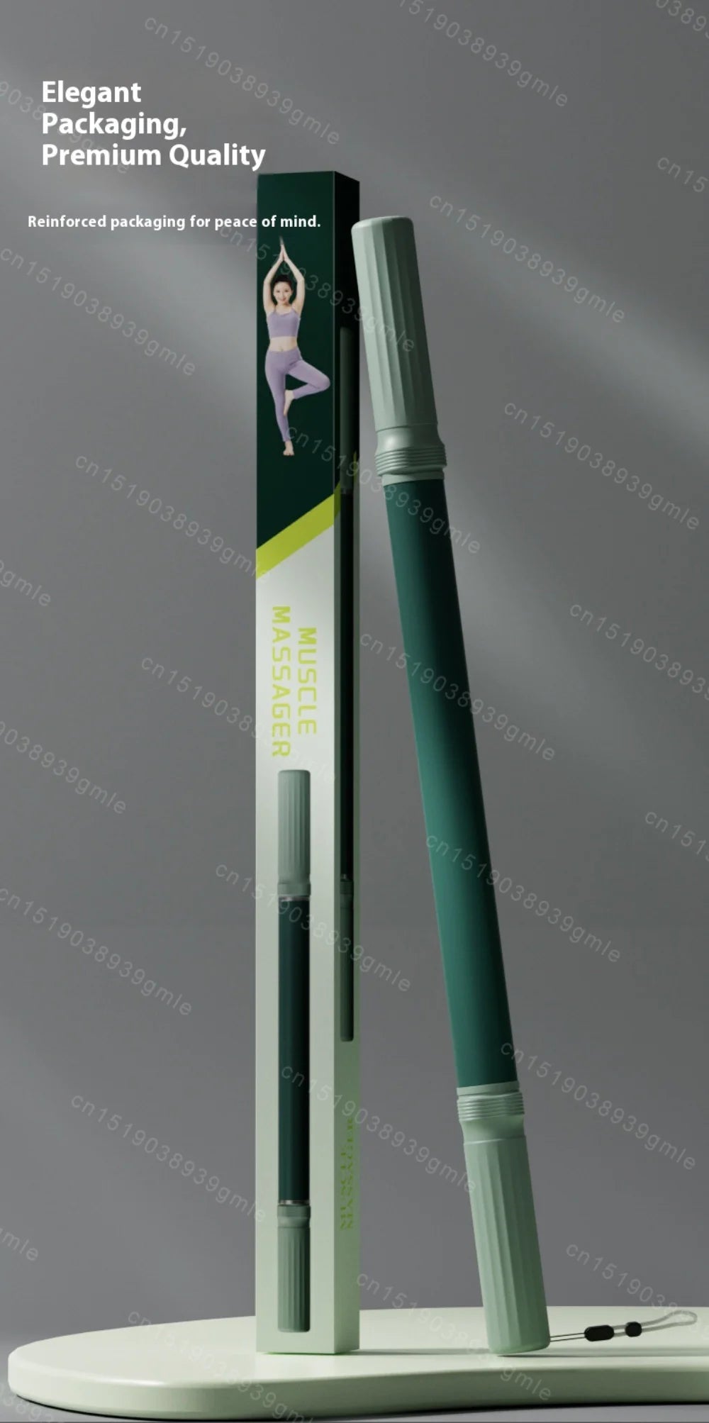 Yoga Fascia Stick Muscle Relaxation Massage Roller Bar for Leg Stretching and Release Fitn and Yoga Stretching Aid Equipment ﻿