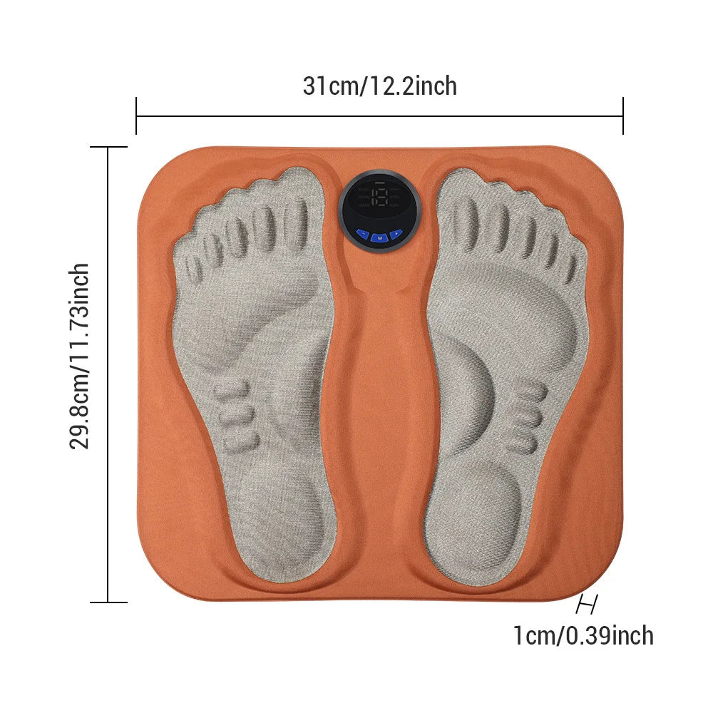 Smart 3D Foot Massage Pad Feet Massager Improve Blood Circulation Relax Muscles Slim Legs Rechargeable Foot Pad
