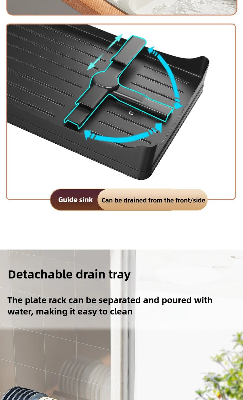 Non Perforated Folding Cabinet with Pull-out Basket Multifunctional Snack Storage Rack Household Kitchen Sink Storage Rack