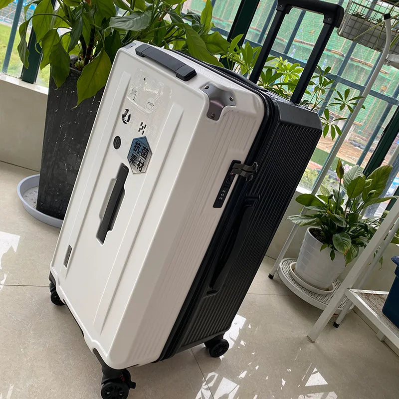 COLENARA High Quality Luggage 28"30" Large Capacity Trolley Case 22"26 ABS+PC Cart Type Duffel Bag 32"34 Inch Travel Suitcase