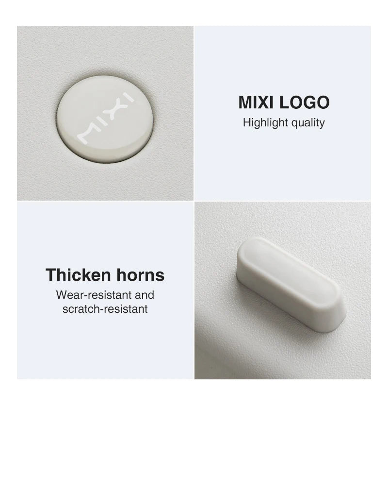 Mixi Patent Design Aluminum Frame Suitcase Carry On Rolling Luggage Beautiful Boarding Cabin 18 20 24 Inch M9260