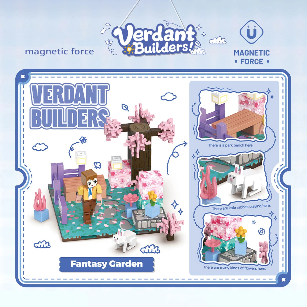 3D My Magnetic Building Blocks, DIY Learning Building Space Reasoning Toys, Birthday Gifts for Children over 6 Years Old