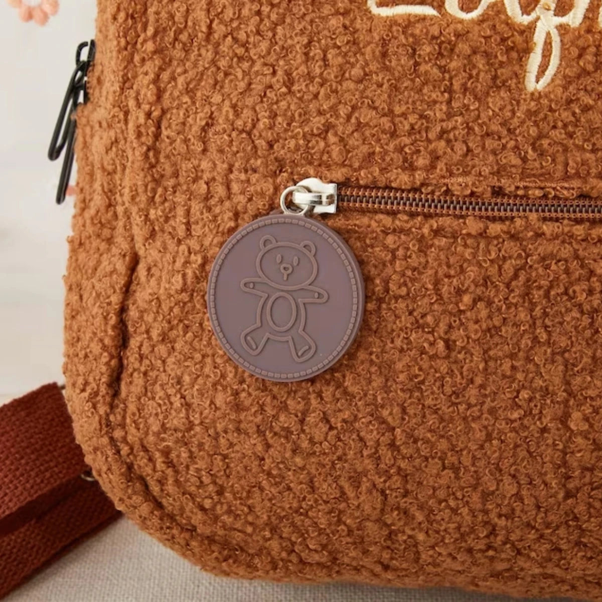 Personalized Custom name Embroidered Newborn letter Nursery Baby Bear backpack Cute cartoon Bag Gifts  Boy Girl children