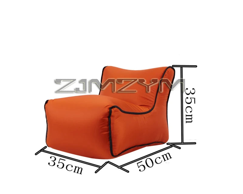 Small Portable Inflatable Chair Outdoor Camping Stool Beach Pool Floats Lounger Sofa Furniture