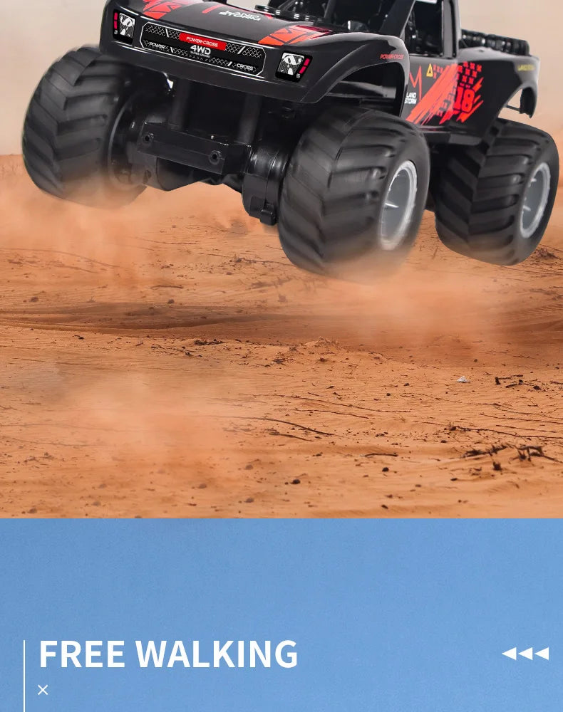 JJRC Q156 4WD 2.4G Amphibious Off-road Climbing RC Flip Stunt Car Racing All-terrain Waterproof Children's RC Toys Gifts