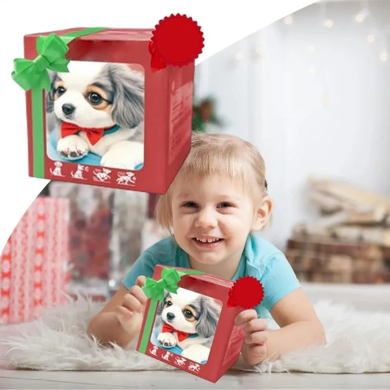 Realistic Electric Walking Toy Dog - Auto Barking & Running Plush Puppy, Electronic Pet Simulator for Kids Gifts