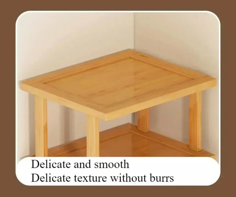 Bamboo Shoe Rack Detachable Shoe Rack for Easy Installation Storage Rack Entrance Storage Rack Multi-layer Simple Storage Rack