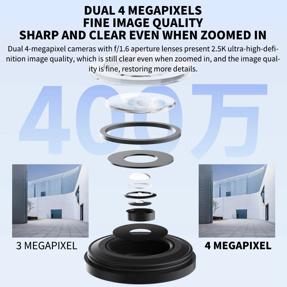 2025 NEW Xiaomi Outdoor CW500 Dual Camera Version IP66 Security Protection CCTV AI Detection Full-Color Night Vision Smart Home