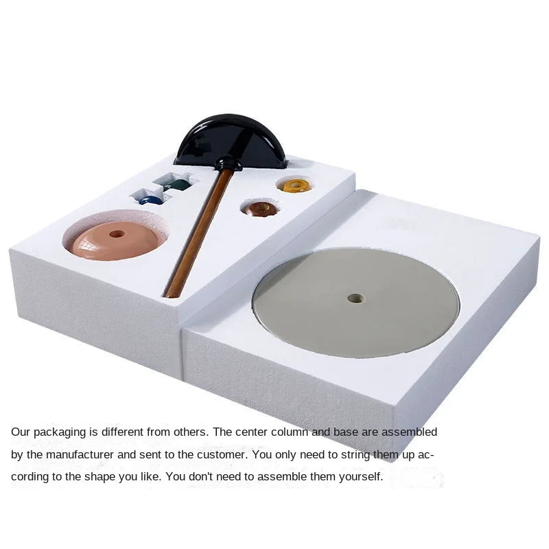 IHOME Nordic Creative Side Table Modern Minimalist Sofa Movable Corner Designer Net Red Sugar Gourd Small Coffee Furniture New