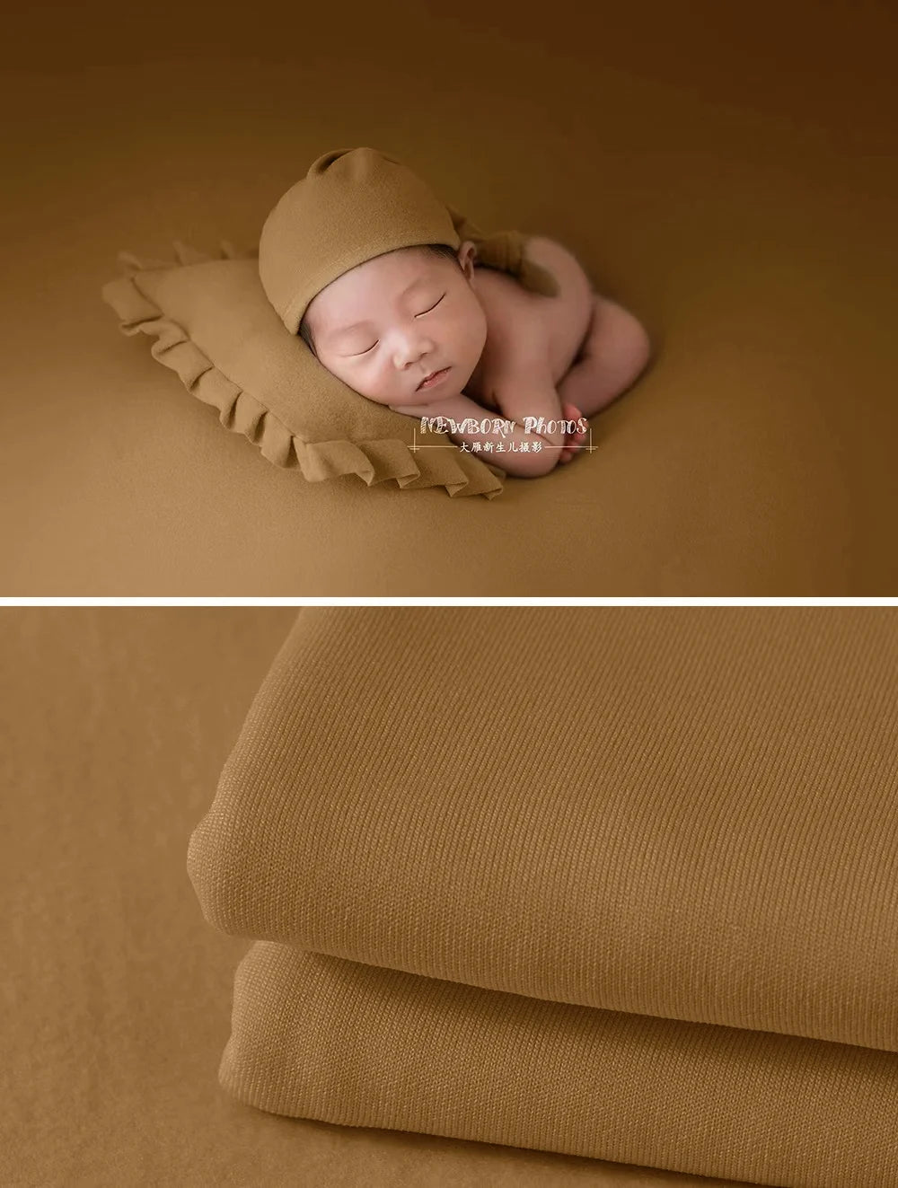 Newborn Photography Props Soft Wrap Blanket Backdrop Stretchable Fabrics for Baby Posing Studio Shooting Photo Accessories