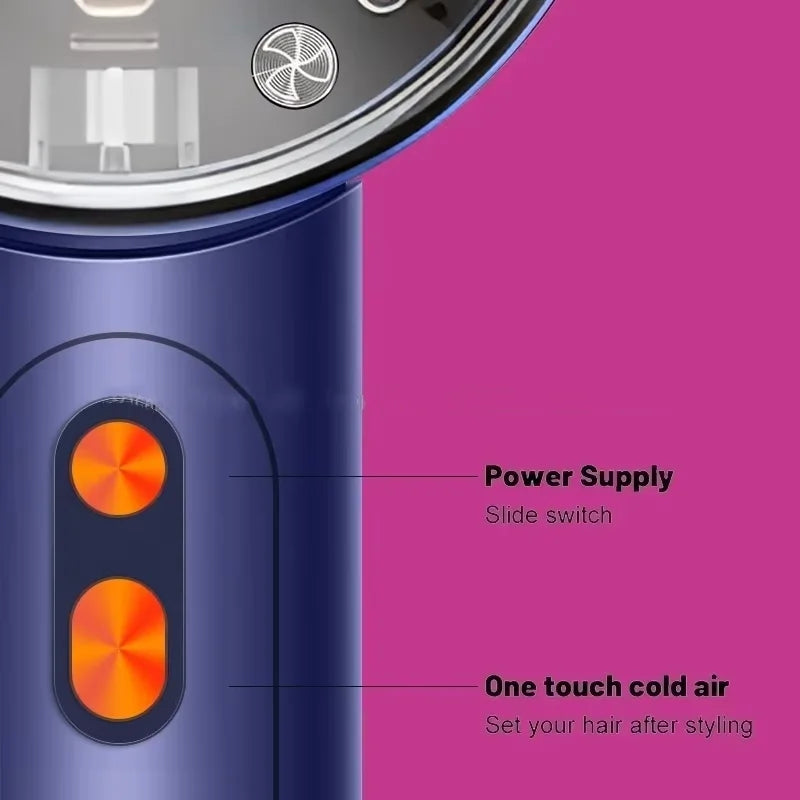 High-speed electric professional hair dryer negative ion hair care fast drying large wind power silent air blower hair dryer