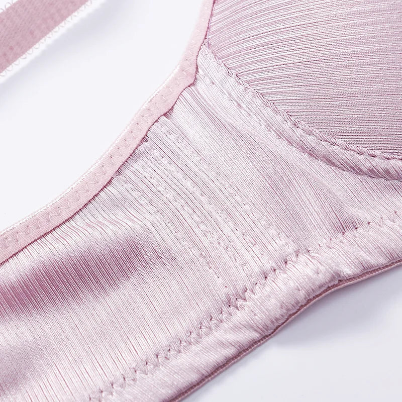 Thin Large-sized Lace Without Steel Rings For Pregnant Women's Breastfeeding Underwear Comfortable Breathable For Women's Bras