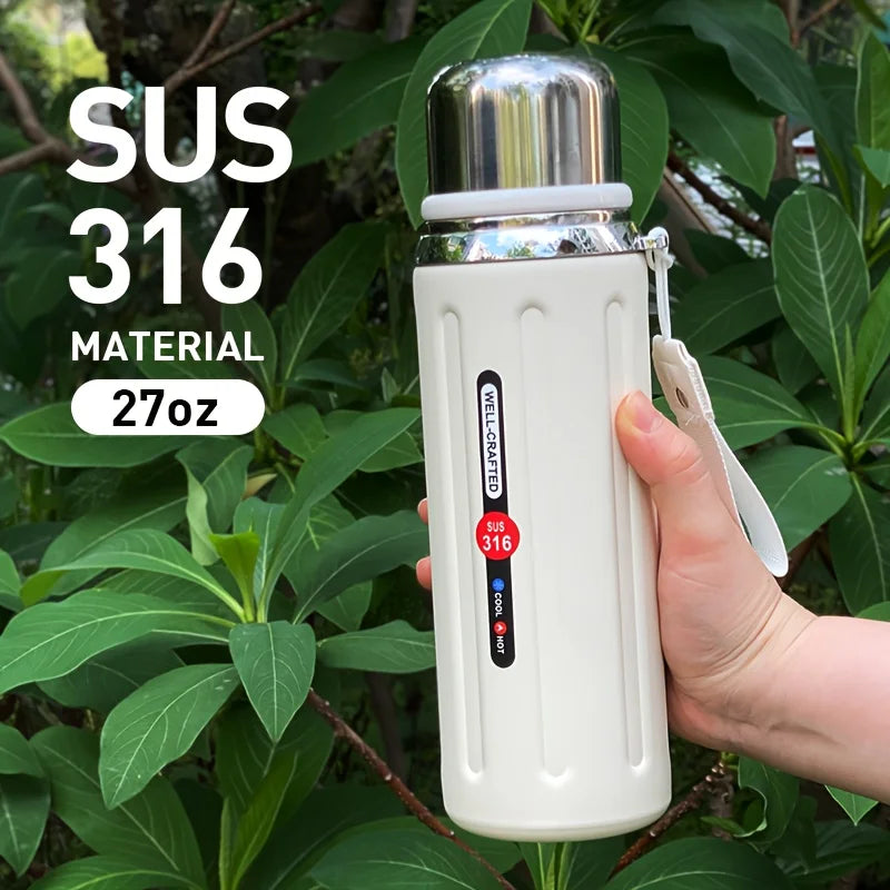 Thermos Bottle Vacuum Flasks Tumbler 316 Stainless Steel Thermal Water Bottle Keep Hot And Cold Insulated Cup Drinkware