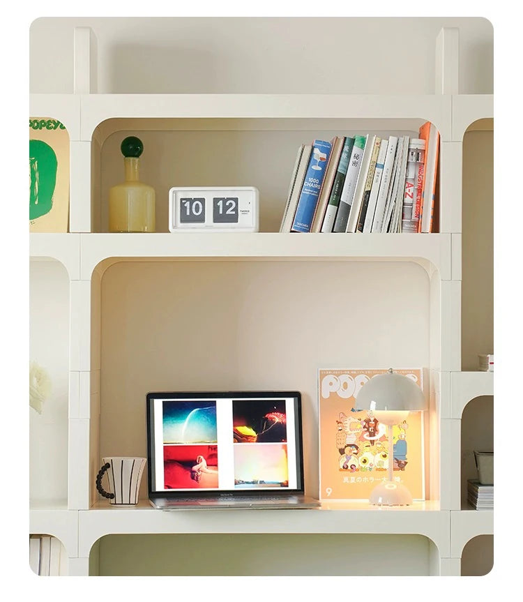 Module Modular DIY Furniture Storage Shelf Bookrack Bookshelf Bookcase Plastic ABS Customized Size Cabinet Multi-function