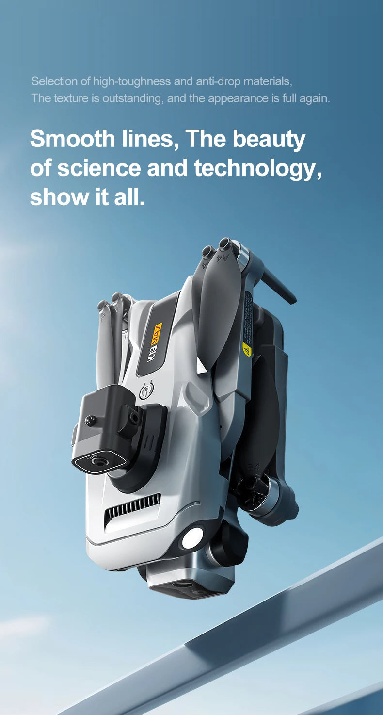 2025 K19Max GPS Return Drone 5G 8K HD Dual Camera Dron Remote With Screen Omnidirectional Obstacle Avoidance Drone RC Toy Gift