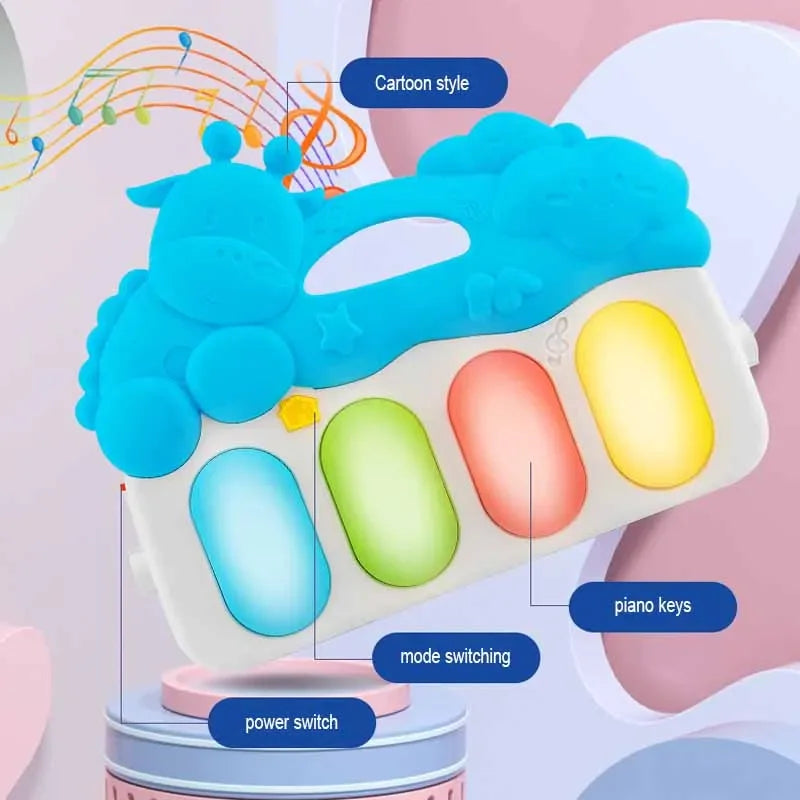 Baby Activity Gym Rack Newborn Musical Pedal Piano Toys Activity Play Mat Infant Tummy Time Mat 0-36 Months Boy Girl Gifts