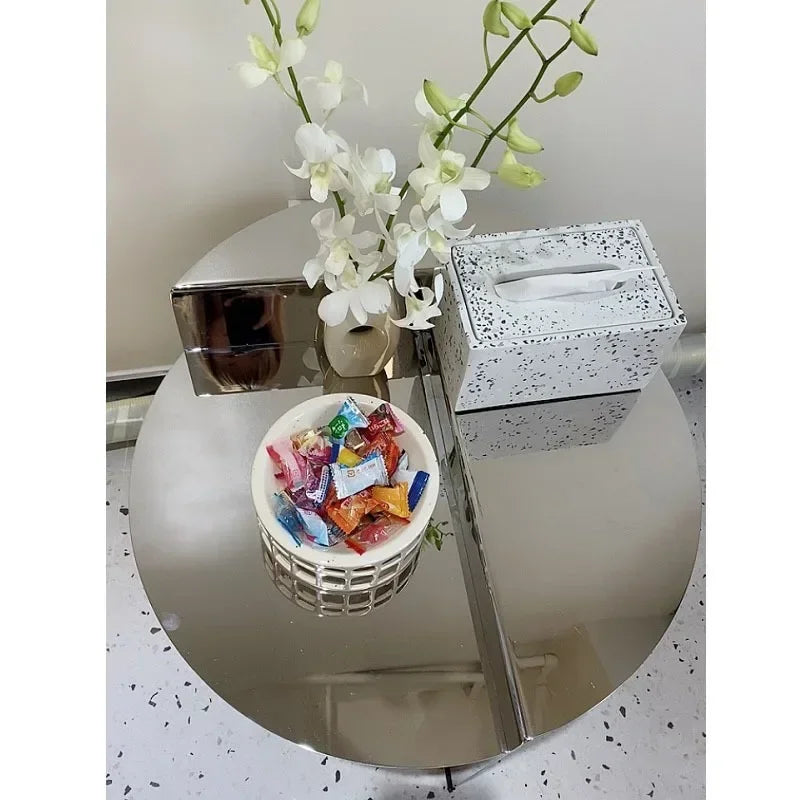 Luxury Coffee Tables for Living Room Big Size Side Table Nordic Decoration Items Accessories Home Furniture Round Table