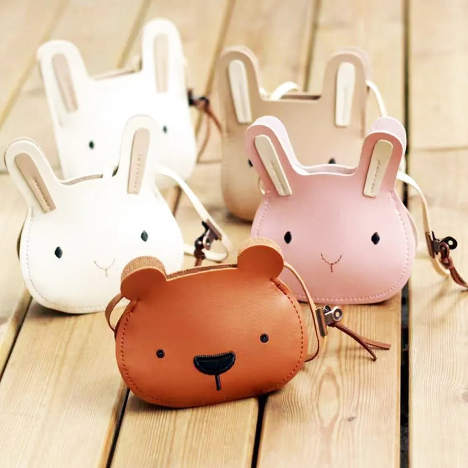 Cartoon Animal Children's Mini Bag Toddler Girl Children's Cute Shoulder Bag Children's Daily Matching Crossbody Bag