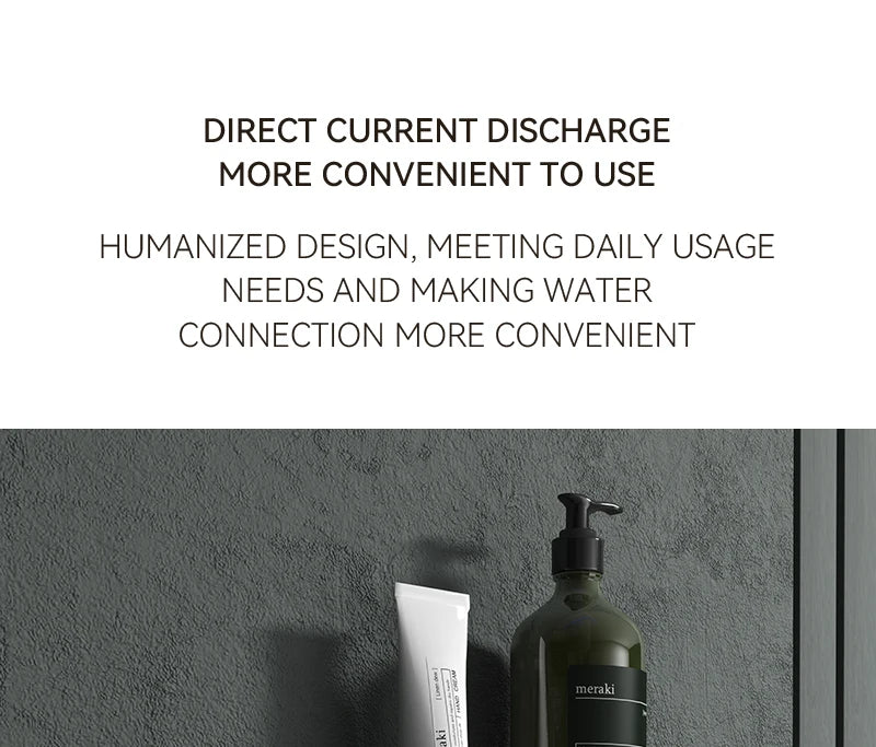 Luxury Ceiling Shower System Set Concealed Thermostatic Brass Digital Display Hydro Generator Rainfall  with Light and Bluetooth