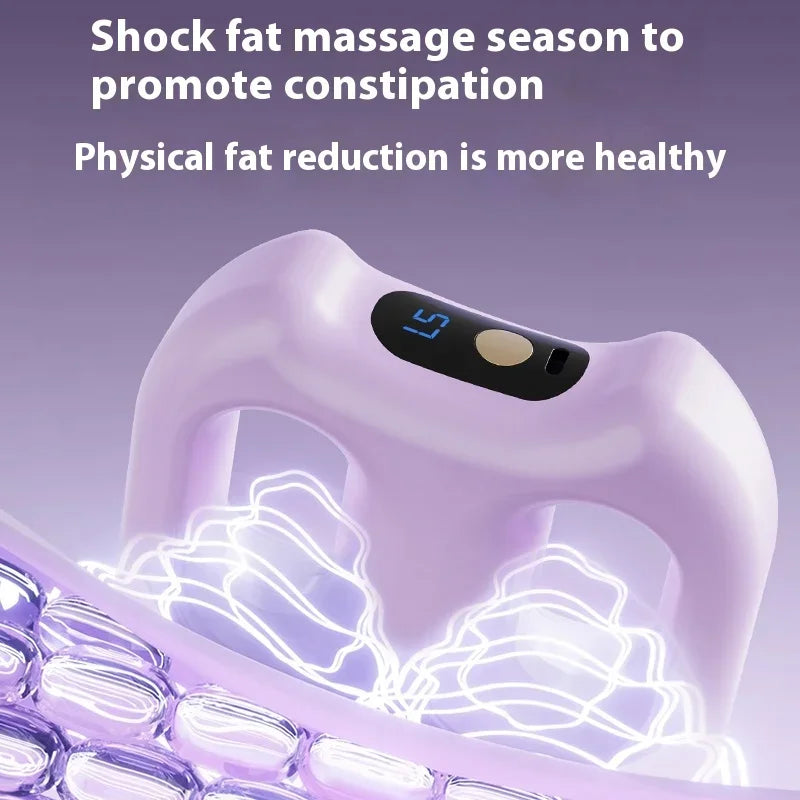 New Multi-Function Electric Fascia Ring Full-Body Vibration Massager Fitness Shaping Fat-Burning Equipment Deep Tissue Massage