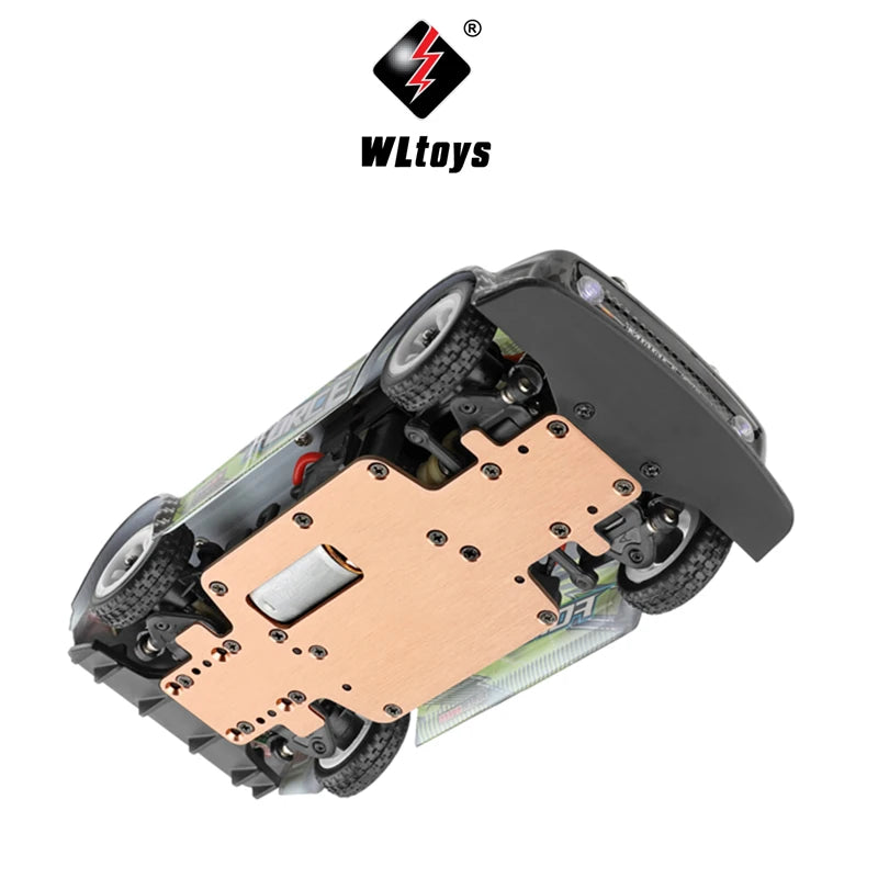 Wltoys K989 K969 284131 Upgrade LCD Version 4WD 1/28 RC High Speed Racing Mosquito 2.4GHz Off-Road RTR Rally Drift Car