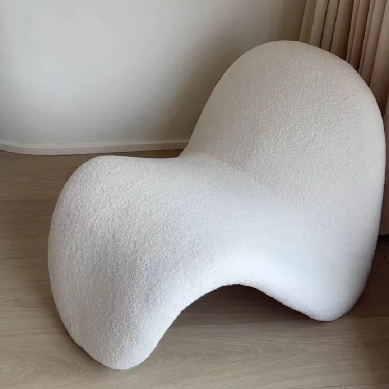 Lazy Sofa Bedroom Balcony Lying Small Single Creative Special-shaped Tongue Chair Dropshipping MOOJOU