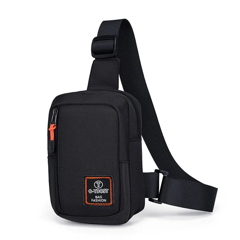 Chest Bags Men's One Shoulder Crossbody Bag Large Capacity Outdoor Sports Leisure Fashion Small Shoulder Bag Backpack Men's
