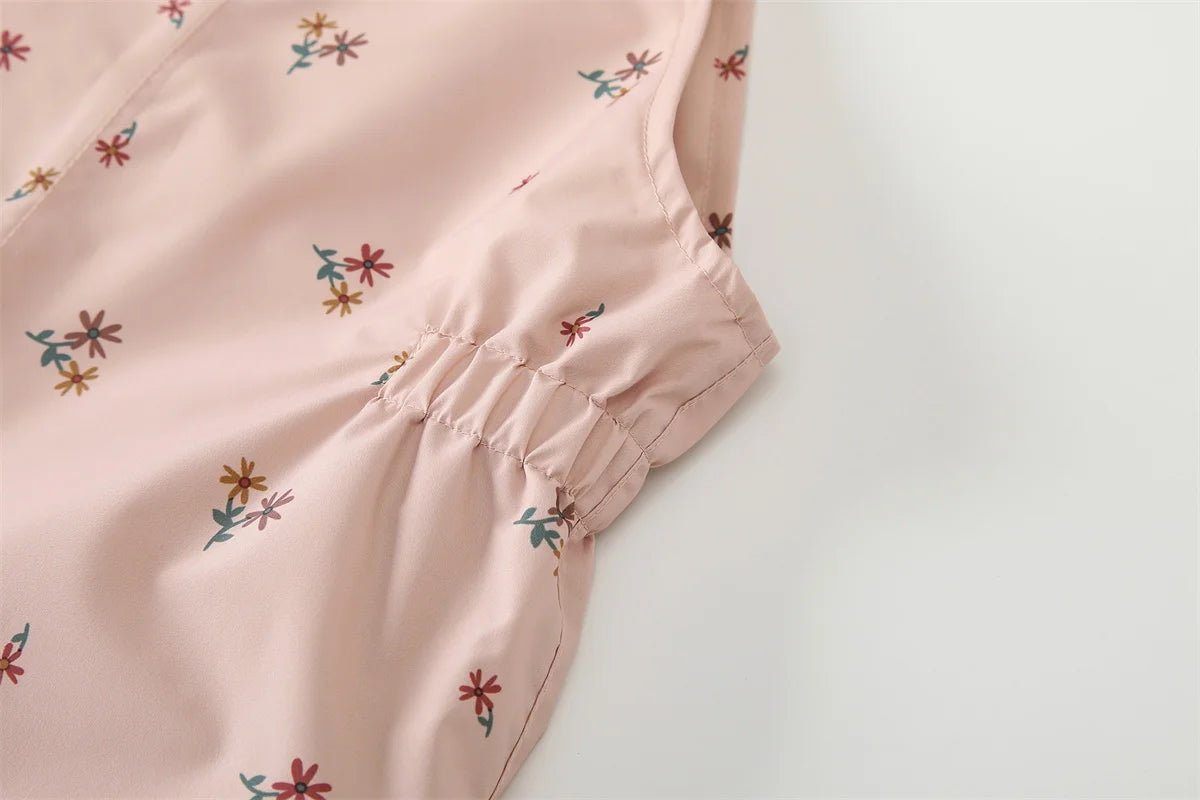 HONEYKING Children's Clothing Sets Raincoat Suit Baby Waterproof Overalls Pants Girls Jumpsuit For Kids Jacket And Trousers Set