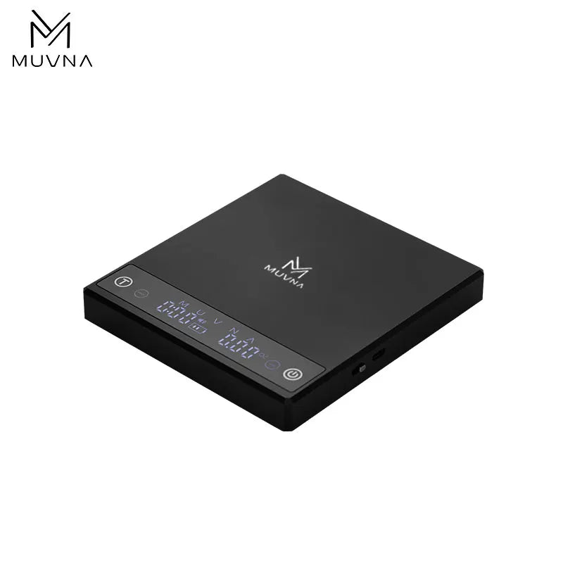 MUVNA Zero G PLUS Coffee Scale 0.1kg/Electronic scale for hand brewed coffee Home Barista Espresso Smart Electronic Scale black