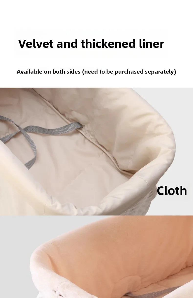 High-value Pet Stroller Lightweight and foldable Detachable Pet Stroller Car Pet Basket Outdoor Cat and Dog Travel Stroller