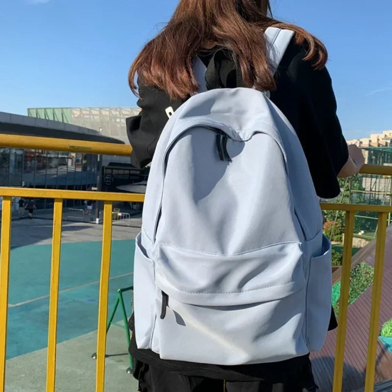 Shoulder Bag Backpacks Schoolgirl Versatile Backpack Large Capacity Waterproof Travel Bag Washable Nylon Computer Bag Unisex