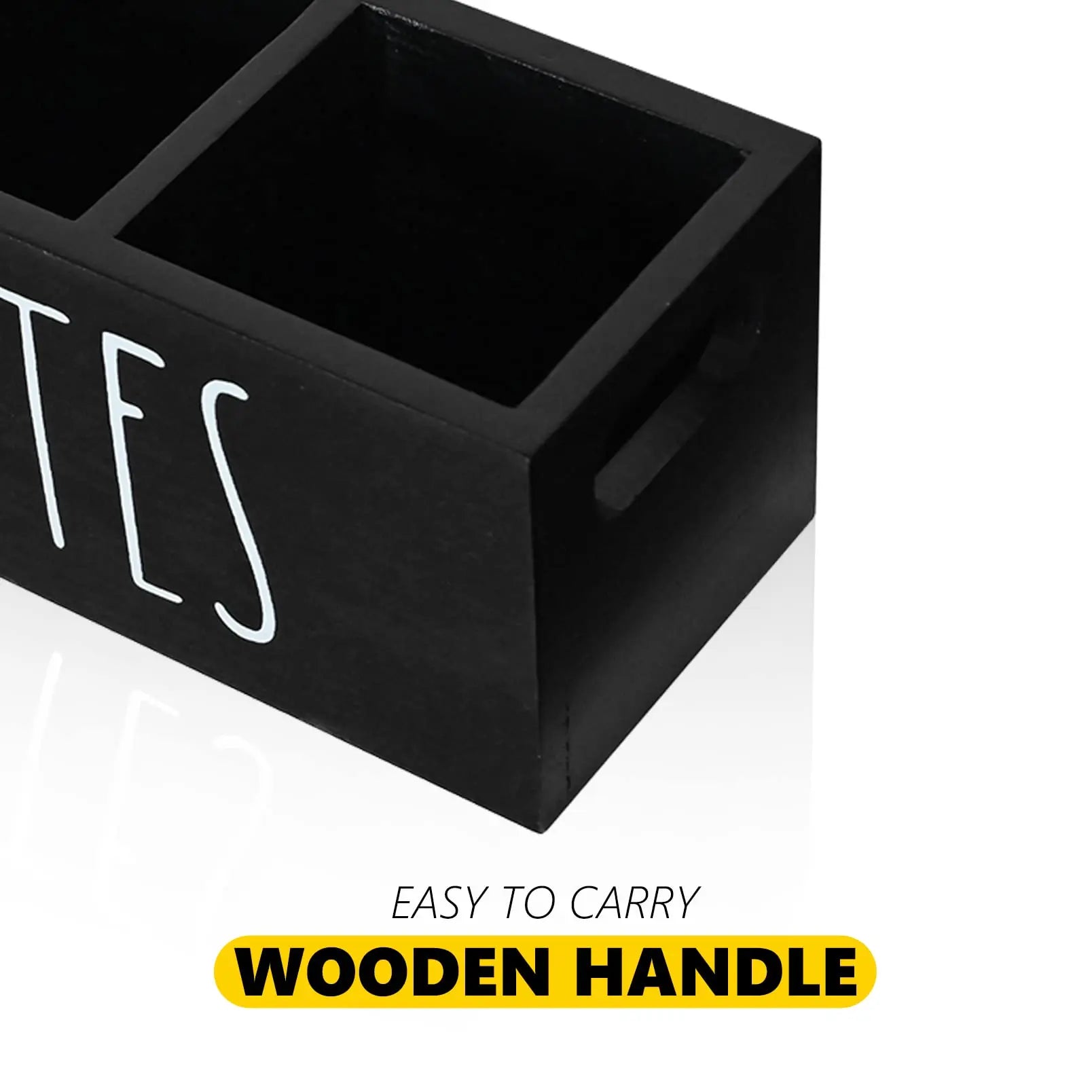 Remote Control Holder TV Remote Holder Remote Holder Remote Organizer Caddy Table Wooden Remote Box for Nightstand Bedside Caddy