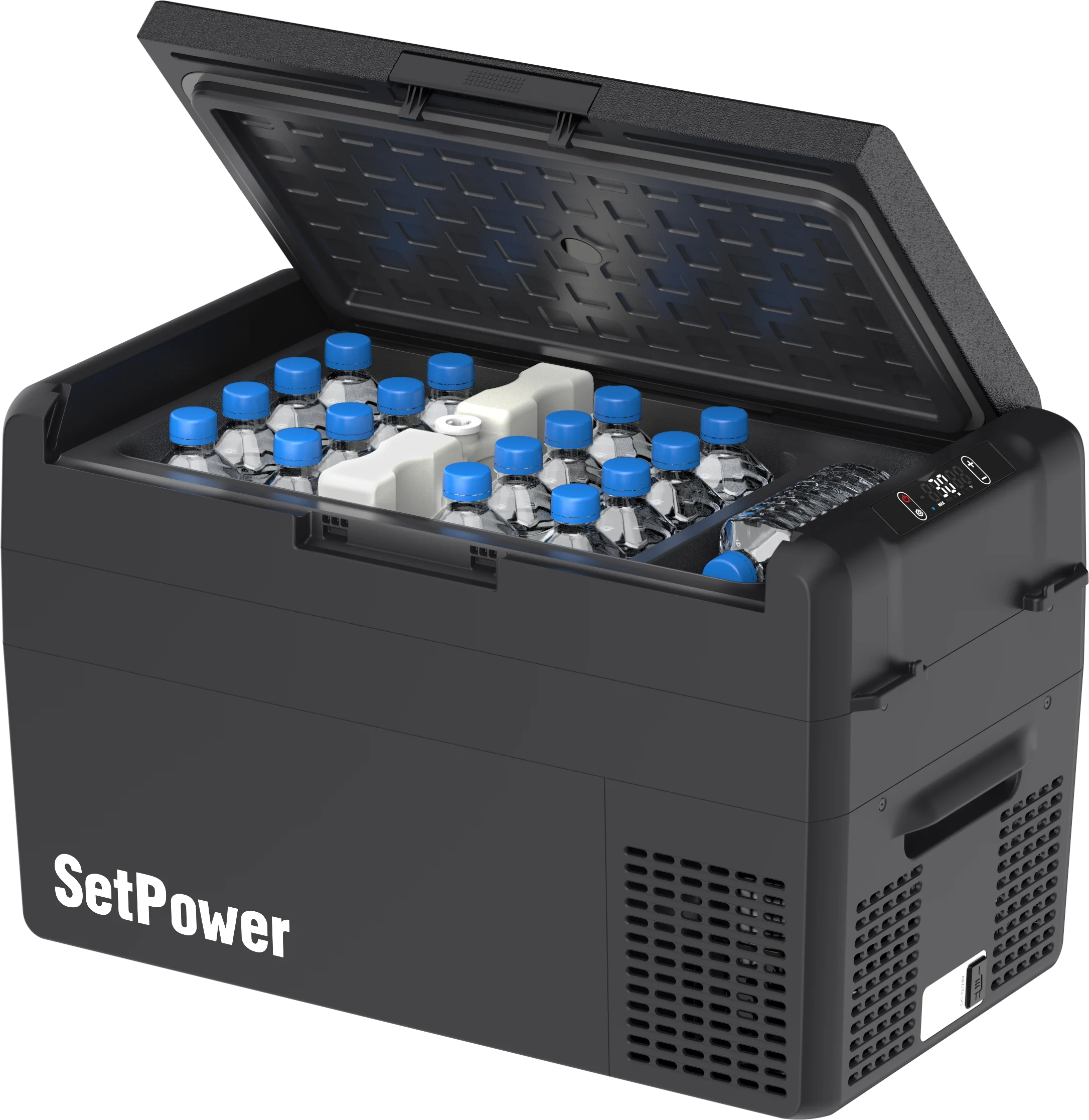 RF25 25L Fridge Portable Car Refrigerator Electric Cooler Freezer App Control Small Car Travel Camping RV Truck 12/24V