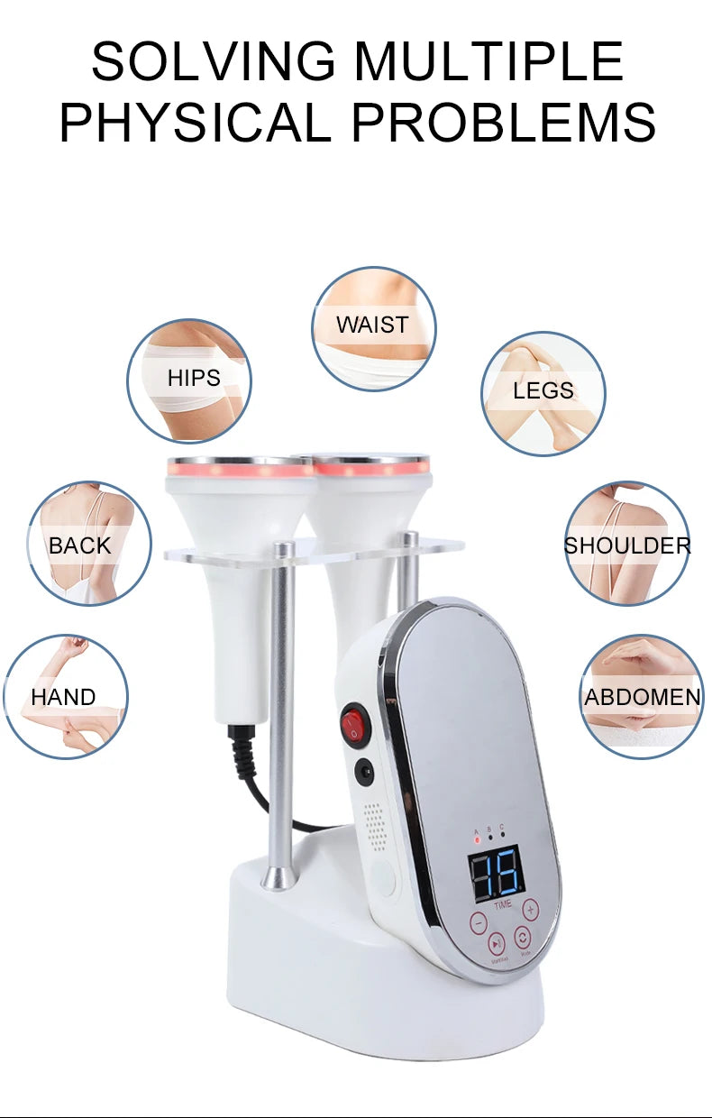 Treatment, physiotherapy equipment Electronic muscle massager constant temperature heating micro electric massager