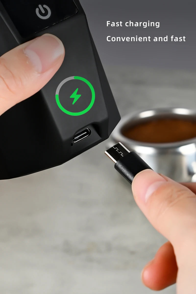 Portable Usb Rechargeable 500G/0.1g LED Display Screen Multiple Functions 304 Stainless Steel Coffee Electronic Scale Dosing Cup