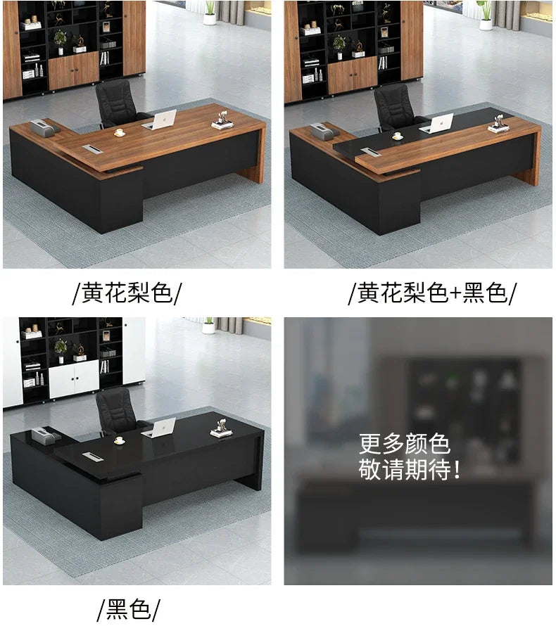 Commercial External Office Desk Minimalist Industrial Cheap Luxury Office Desk Indoor Station Mesa Escritorio Modern Furniture