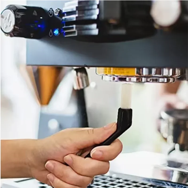 Coffee Brush Set Espresso Brush Kit Include Wooden Coffee Grinder Machine Cleaning Brush and Nylon Espresso Brush