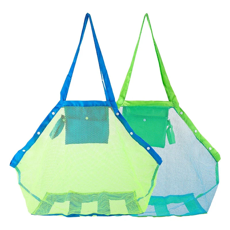 Protable Beach Bag Anti-sand Net for Kids Beach Toy Towel Storage Mesh Travel Large Capacity Toy Outdoor Waterproof Storage Bags