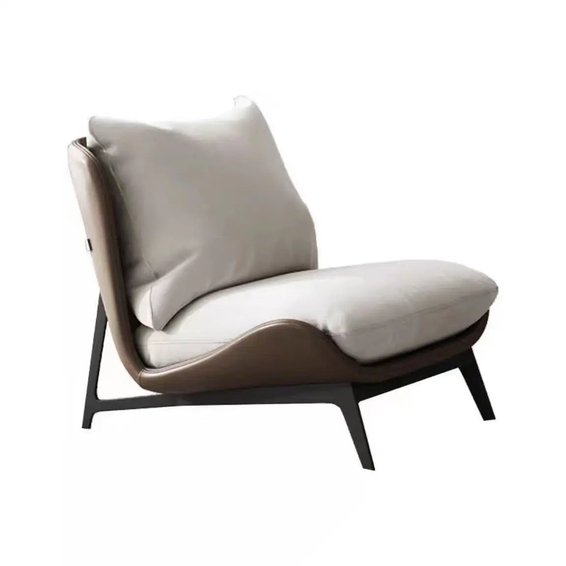 Single Sofa Chair Balcony Living Room Bedroom Leisure Lazy Sofa Lounge Chaise Accent Chair Upholstered Reading Recliner Couch