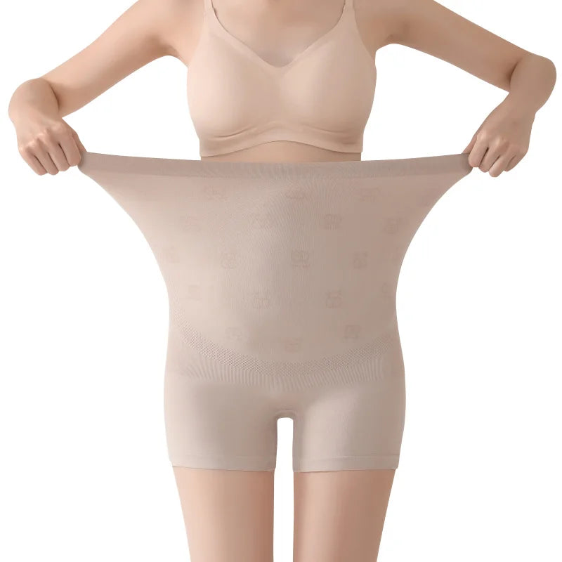 Seamless Panties for Women Boxer Safety Pants Comfort Pregnant Clothes Soft Breathable Maternity Underwear Plus Size Panties