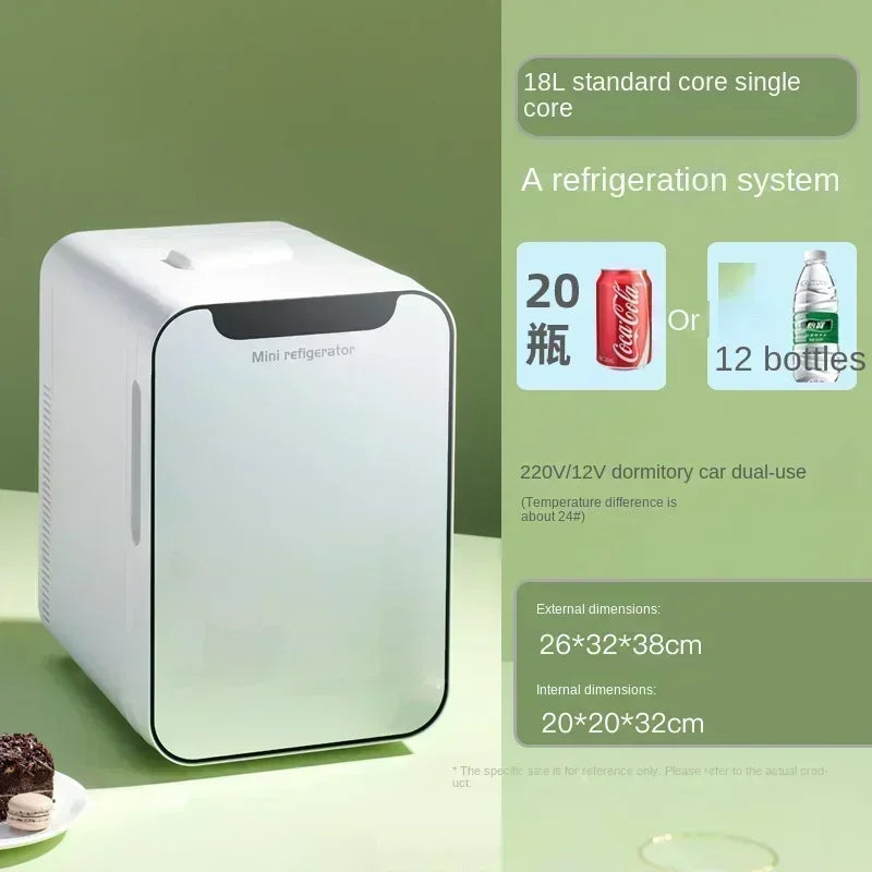 220V EOS Mini Compact Refrigerator for Bedroom, Dorm Room, Office and Travel CAB