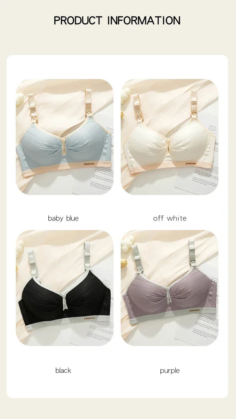 Breastfeeding Bras Maternity Nursing Bra for Feeding Nursing Underwear Clothes for Pregnant Women Soutien Gorge Allaitement