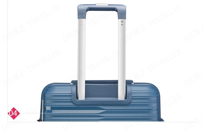 20/24/28 inch zipper trolley luggage bag travel suitcases with Universal wheels combination lock travel bags lightweight luggage